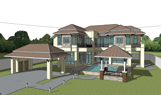 Vila House Plan Design