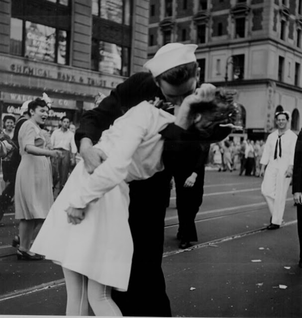 Foto do beijo da Times Square