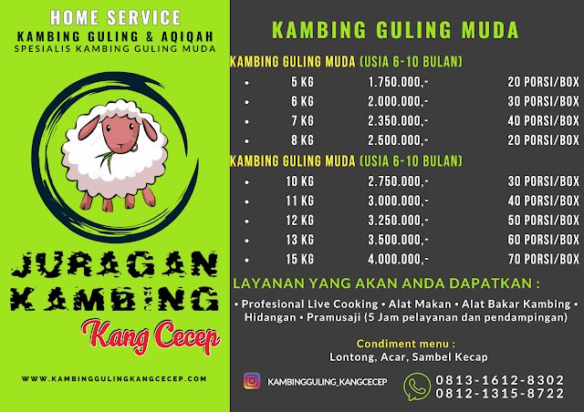Kambing Guling Cimahi | Home Service 081213158722