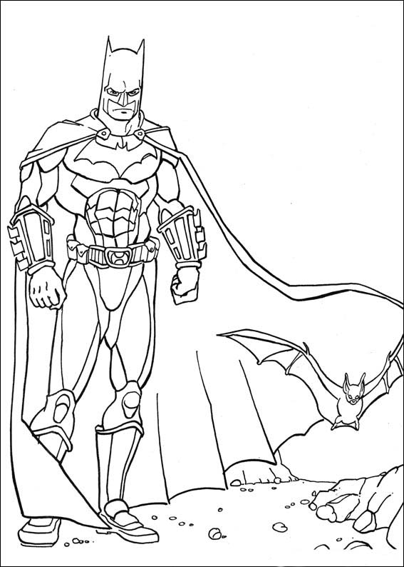 Batman Coloring Sheet 2