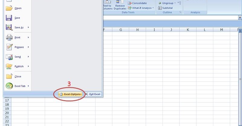 ANALISIS DATA STATISTIK DENGAN MS OFFICE EXCELL 2007/2010 