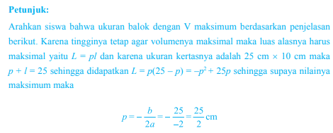 KUNCI JAWABAN matematika kelas 9 ayo kita menalar halaman 120