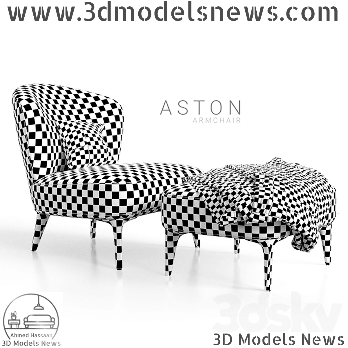 Aston Minute Armchair Model 2