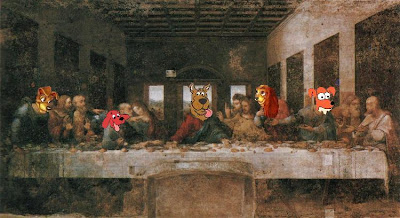 the last supper parody