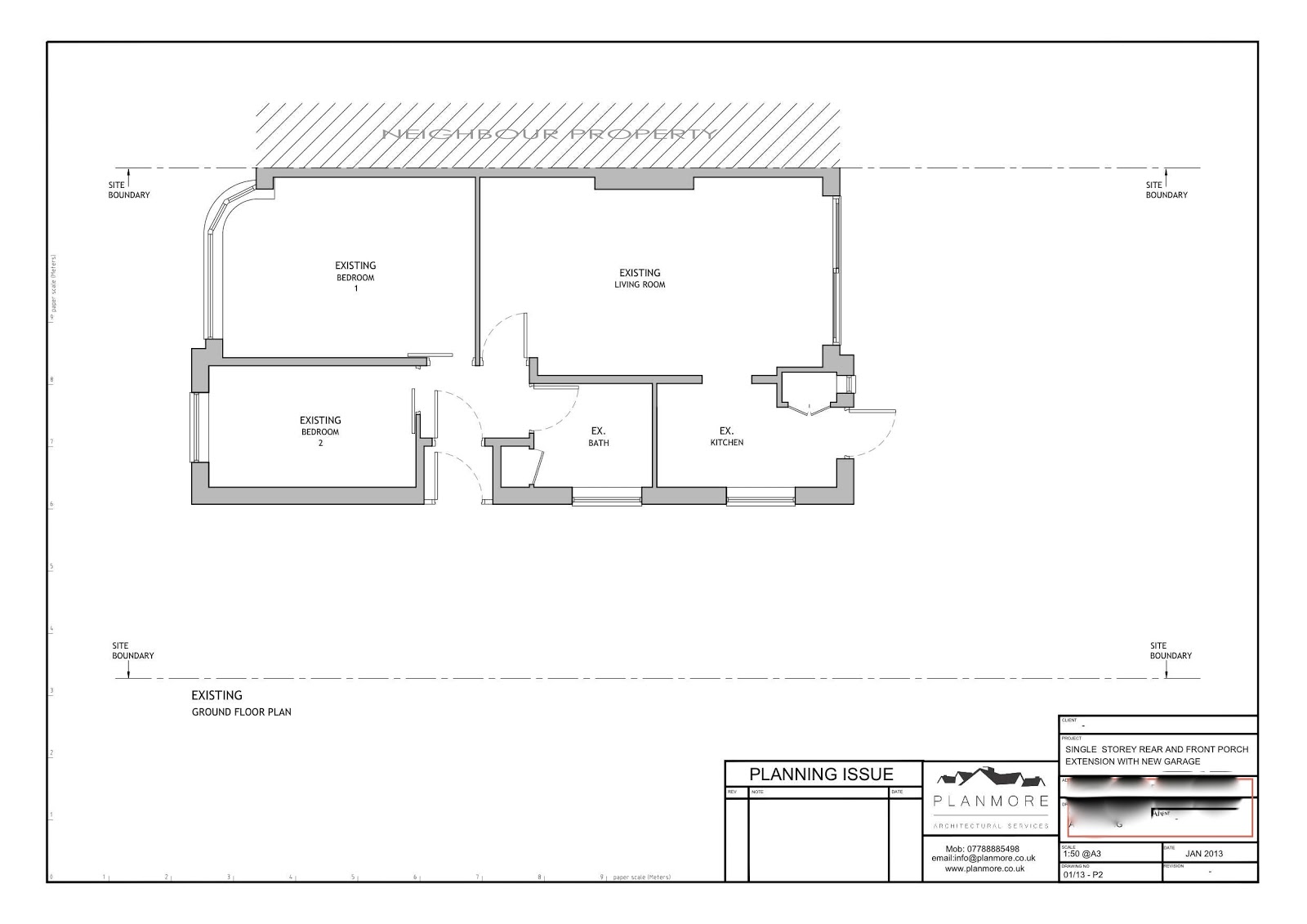 small bungalow house drawing