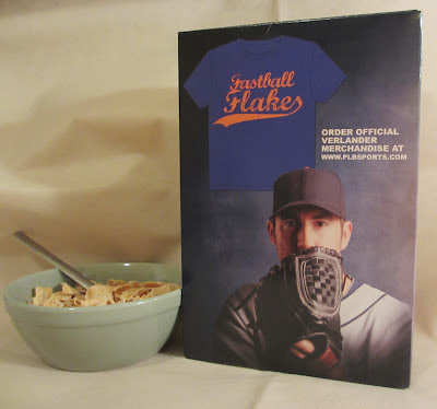 Justin Verlander Fastball Flakes back of box