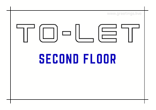 Tolet board second floor A4 Size images free download