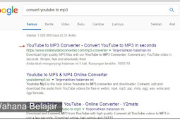 Begini Cara Mudah Download dari Youtube Menggunakan Converter