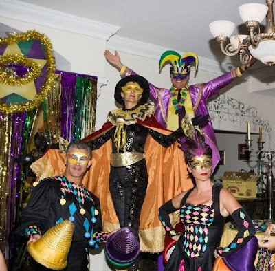  Mardi Gras theme party entertainment and decoraion