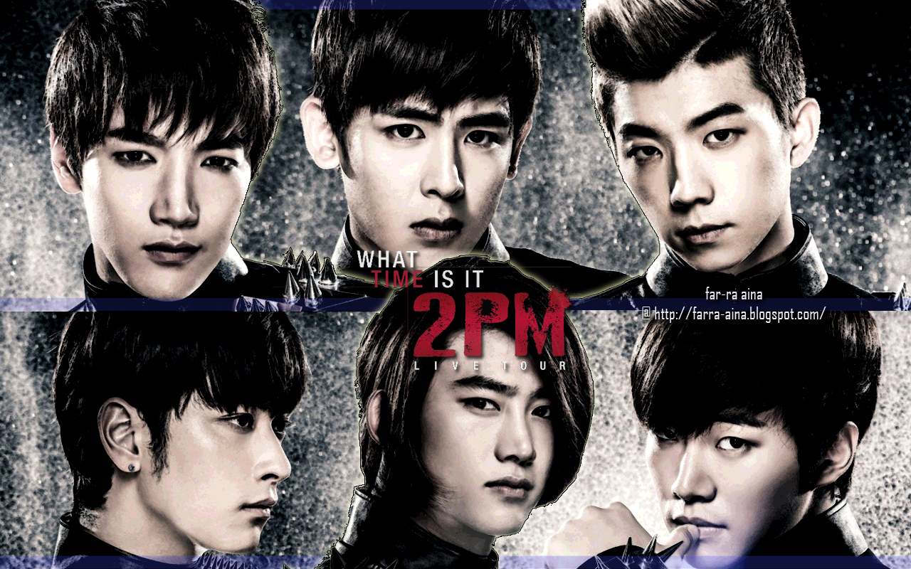 pop lover ^^: 2PM  2012 2PM Live Tour quot;What Time Itquot; WALLPAPER