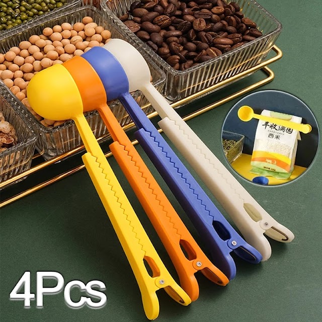 Measuring Spoon Bag Sealing Clip Buy on Amazon & Aliexpress