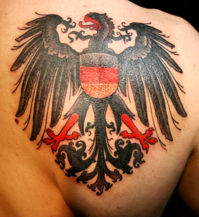 German Eagle Tattoo On your way to get a tattoo