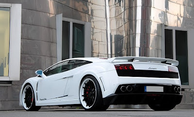 Anderson presented the Lamborghini Gallardo Germany White Racing Edition