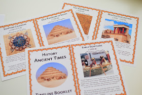 WORLD HISTORY: ANCIENT TIMES TIMELINE CARDS AND BOOKLET
