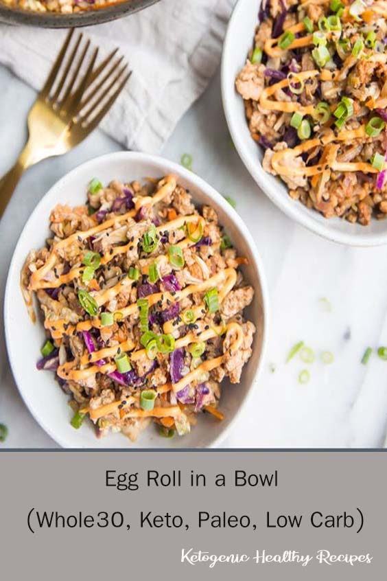 Egg Roll in a Bowl (Whole30, Keto, Paleo, Low Carb)