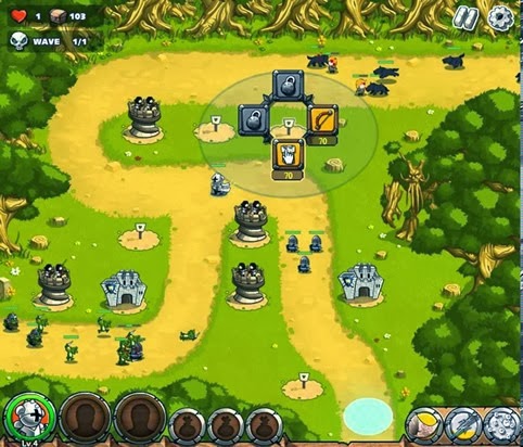 Juego The King of Towers para Facebook