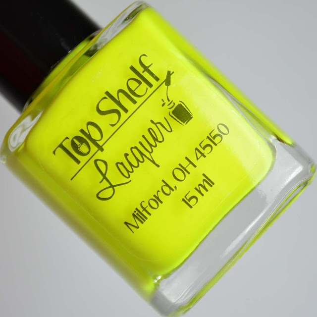 neon yellow nail polish