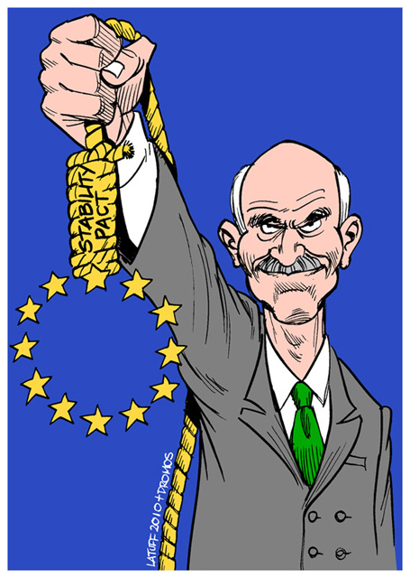 Greece since  2010 , by Carlos Latuff