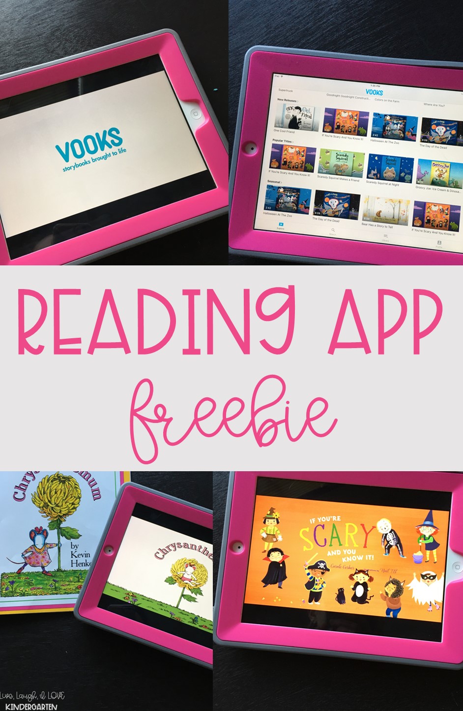 Apps:Vooks | Live, Laugh, I LOVE Kindergarten
