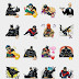 Batman Sticker Set