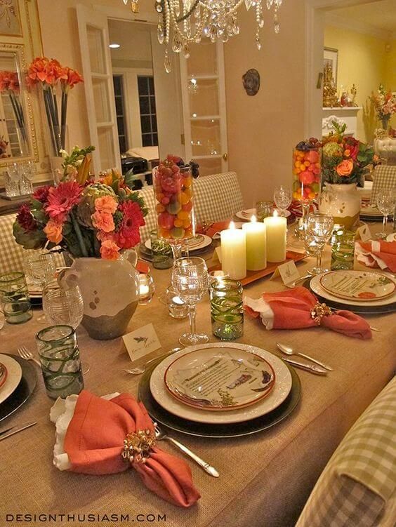 Thanksgiving Table Decoration Ideas