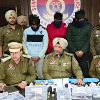 पुलिस ने लखबीर लंडा गैंग के 3 सदस्यों को हथियारों सहित किया गिरफ्तार...