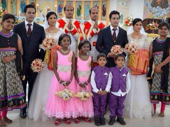identical twins marry