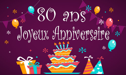 Textes D Anniversaire 80 Ans