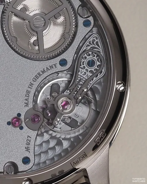 Glashütte Original Senator Chronometer with silver-blue dial
