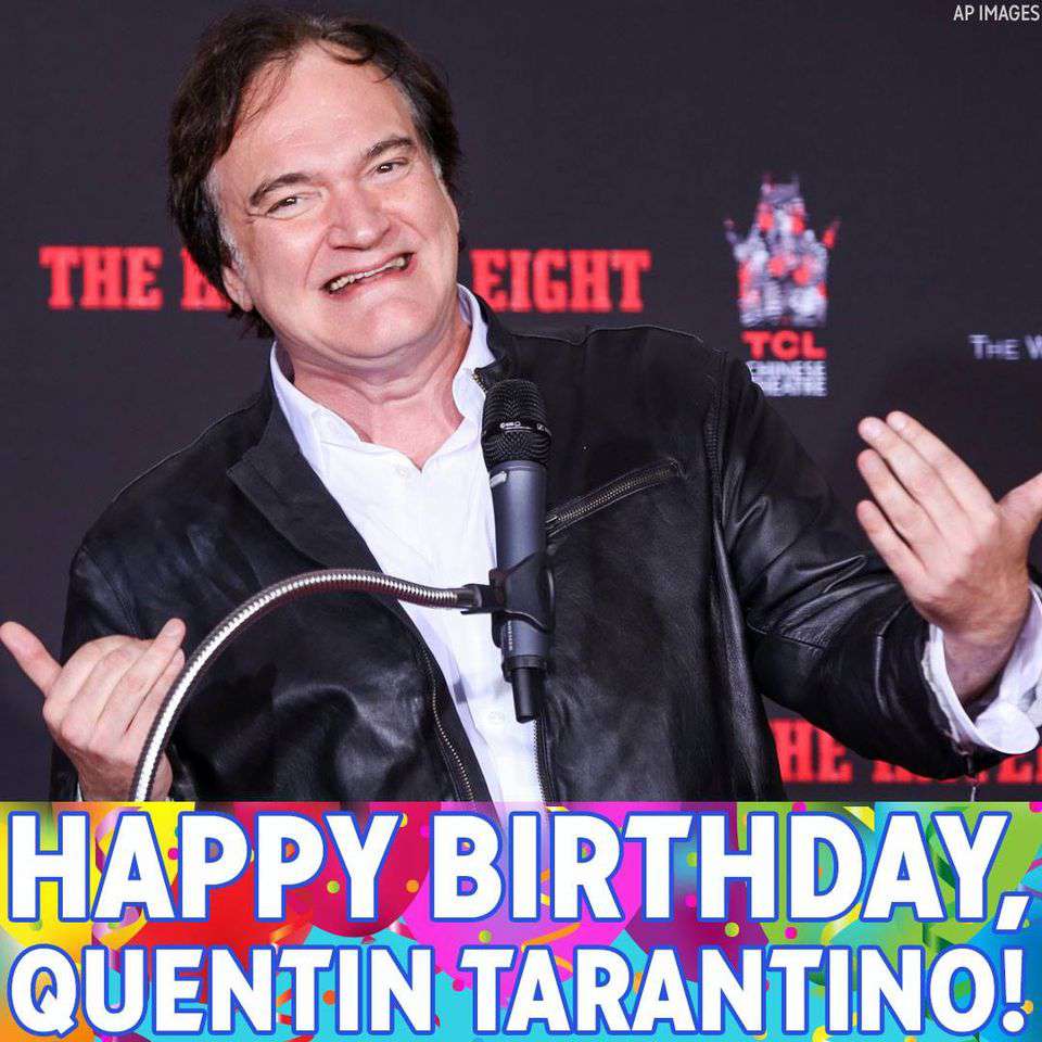 Quentin Tarantino's Birthday Wishes For Facebook