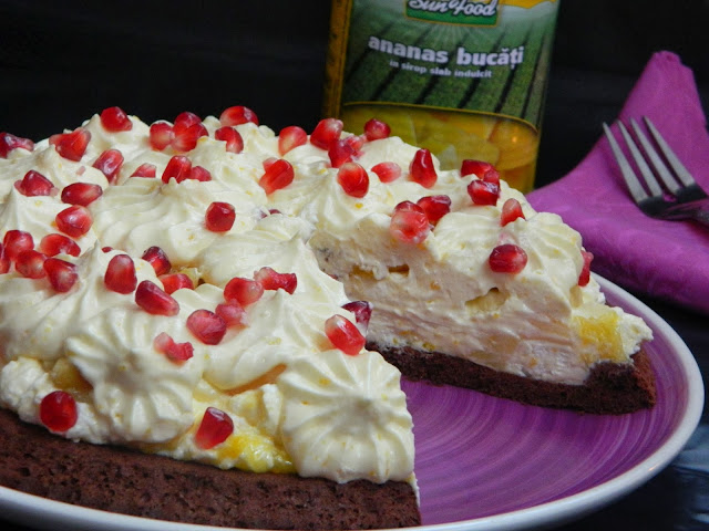 Tarta cu mascarpone si lemon crd