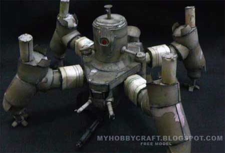 Patlabor EX11 EXTL Labor Papercraft