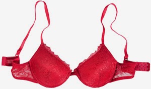 sujetador push up rojo Lidl Jolinesse moda intima