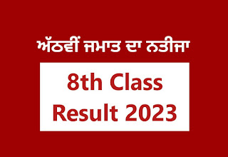 8th Class Result 2023 Punjab Board