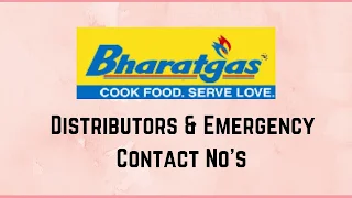 Bharat Gas Agencies in Bhadradri Kothagudem