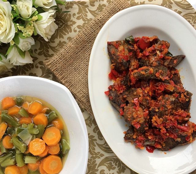 resep paru balado