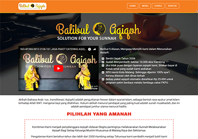 blogspot landing page