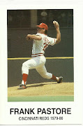 Frank Pastore was a big league pitcher for 8 seasons from 19791986, . (pastore)
