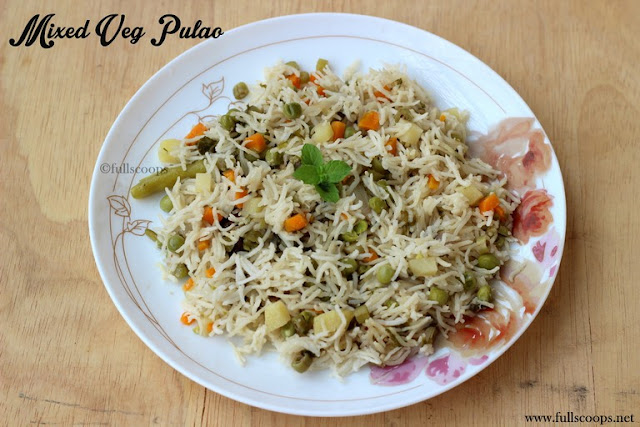 Mixed Veg Pulao