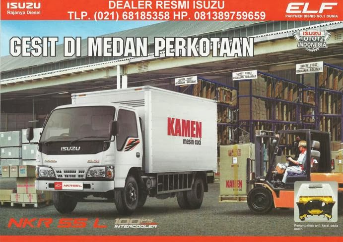 JUAL MOBIL DAN  TRUK  ISUZU BARU TRUK  ISUZU ELF  NKR 55 L