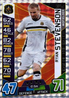 Topps Match Attax SPFL 2016-2017 Dumbarton Set