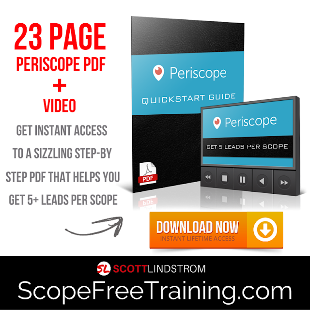 23 Page Periscope + Video Training Free