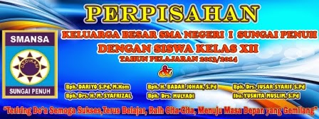 Contoh Spanduk Perpisahan Sekolah ~ Pendidikan dan Seni Budaya