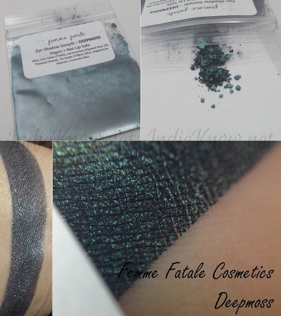 Femme Fatale Cosmetics Eyeshadow Deepmoss