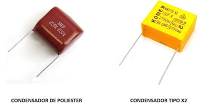 Condensadores adecuados para eliminar EMIs en lamparas Leds.