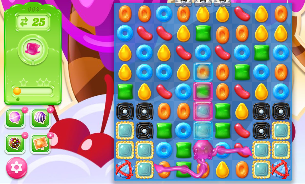 Candy Crush Jelly Saga level 662