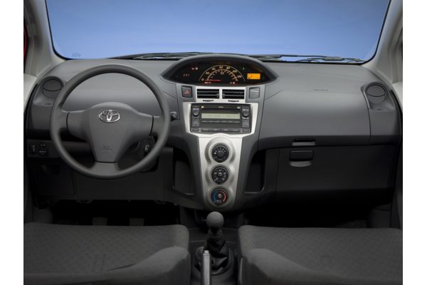 The 2010 Toyota Yaris sits on 14 - or 15-inch wheels and exterior options, 