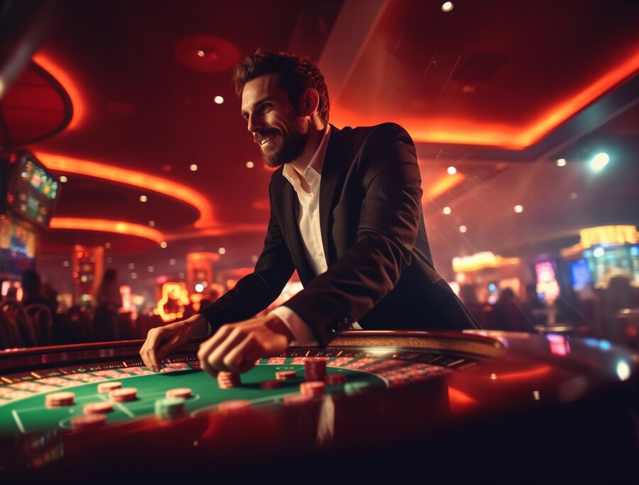 Atmósfera exclusiva de casino