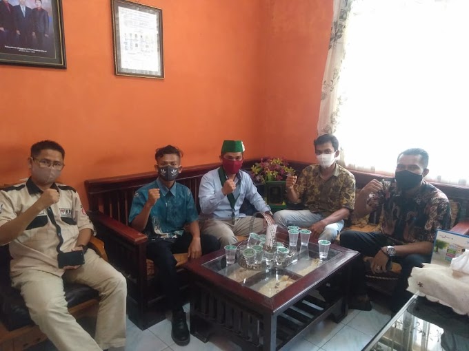 Pengurus PB HMI Ahmad Ikbal Tanjung Dampingi Ketum HMI Pasbar  Kordinasi Dengan KPU, Bahas Persiapan Pilkada