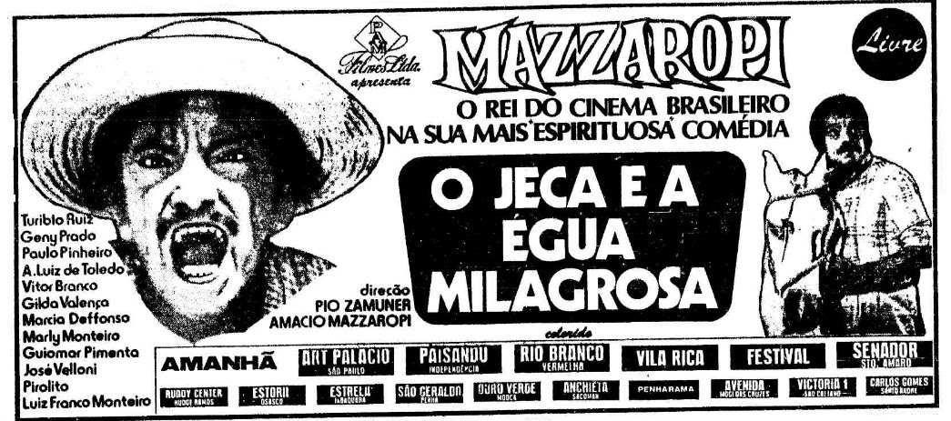 O Jeca e a Égua Milagrosa - Filme 1980 - AdoroCinema